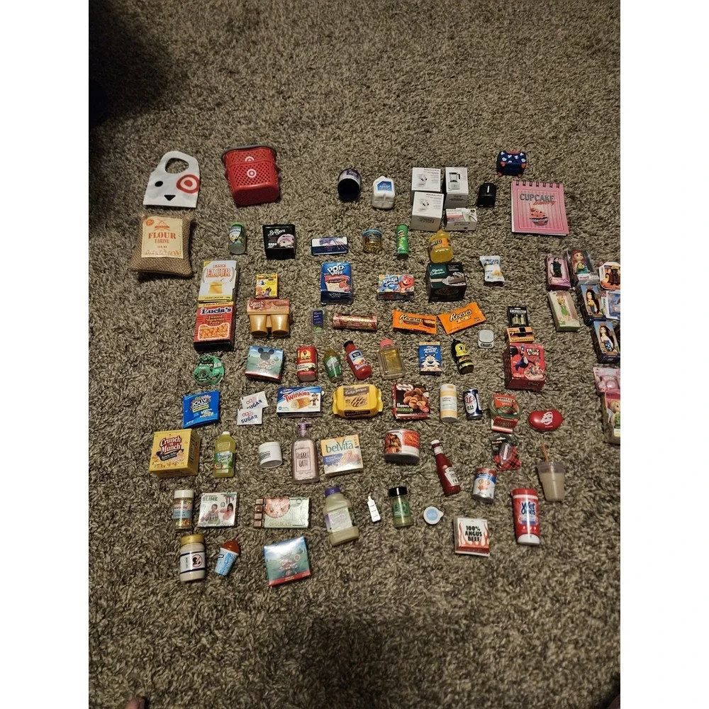 Mini‎ Brands Lot 95+ Pieces Disney Store Marvel Toy Story Cars Food Mixed